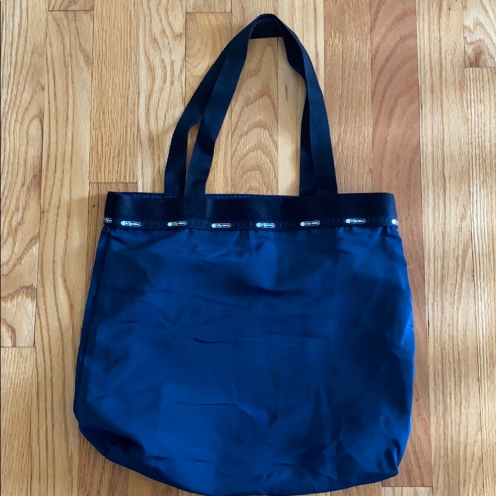 LeSportsac Simply Square Tote - Navy Blue